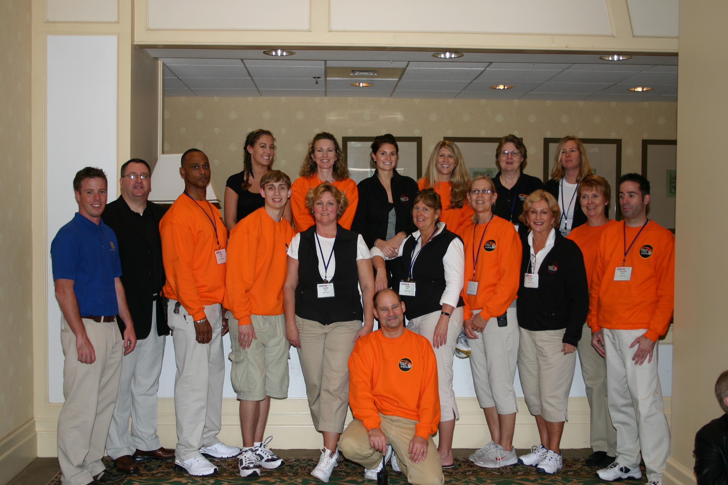 a picture of the above the rim crew